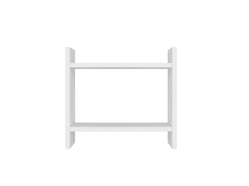 Étagère de cuisine en bois "Denver" - 34 x 10 x 30 cm - Blanc