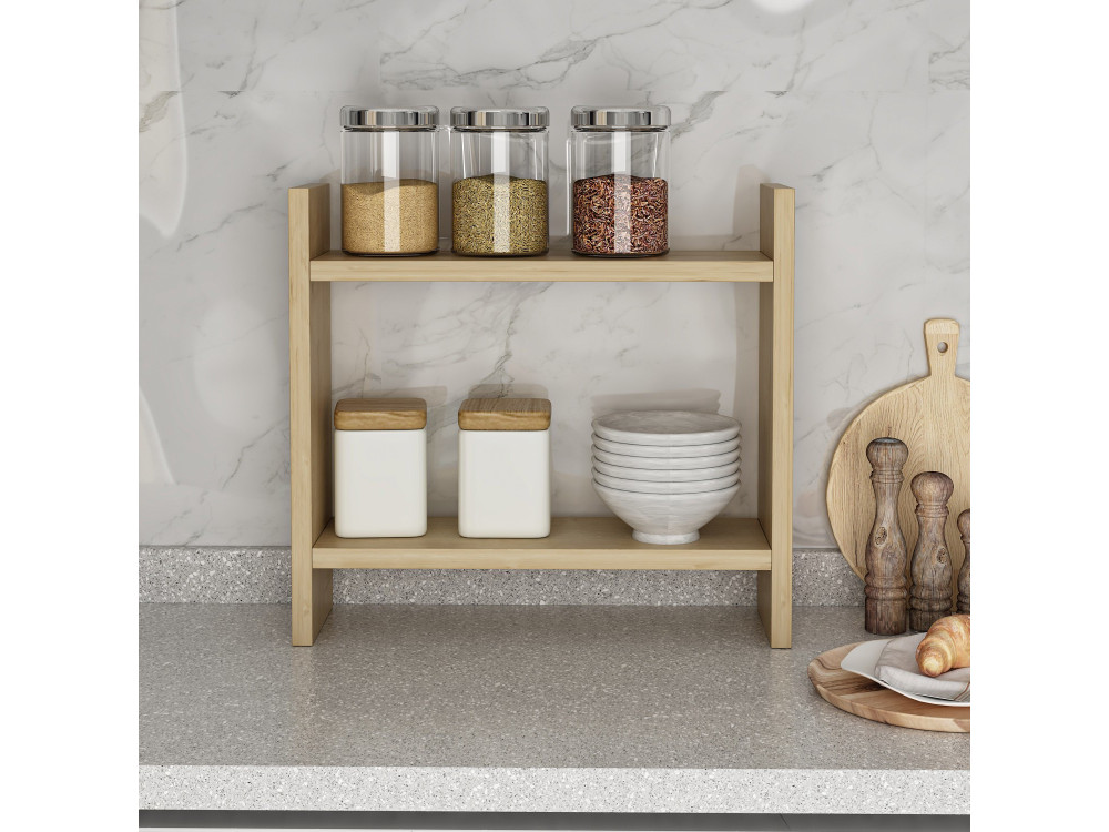 Étagère de cuisine en bois "Denver" - 34 x 10 x 30 cm - Saphir