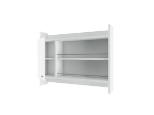 Etagère de cuisine en bois "Knerr" - 85 x 13 x 65 cm - Blanc