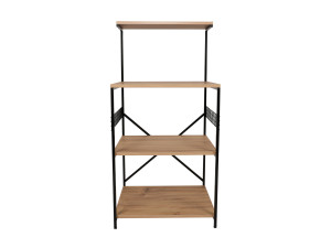 Meuble multi-usages en bois "Anemon" - 60 x 45 x 124 cm - Marron