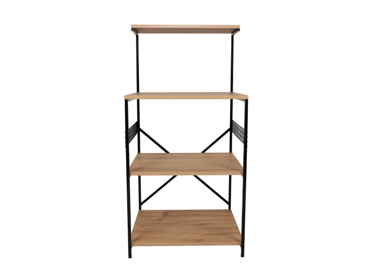 Meuble multi-usages en bois "Anemon" - 60 x 45 x 124 cm - Marron