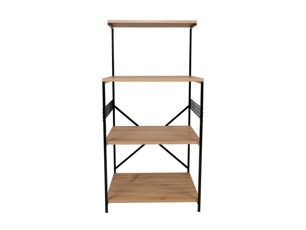 Meuble multi-usages en bois "Anemon" - 60 x 45 x 124 cm - Marron