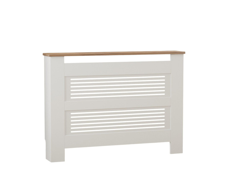 Armoire de radiateur en bois "Termora" 112 x 19 x 82 cm - Pin atlantique