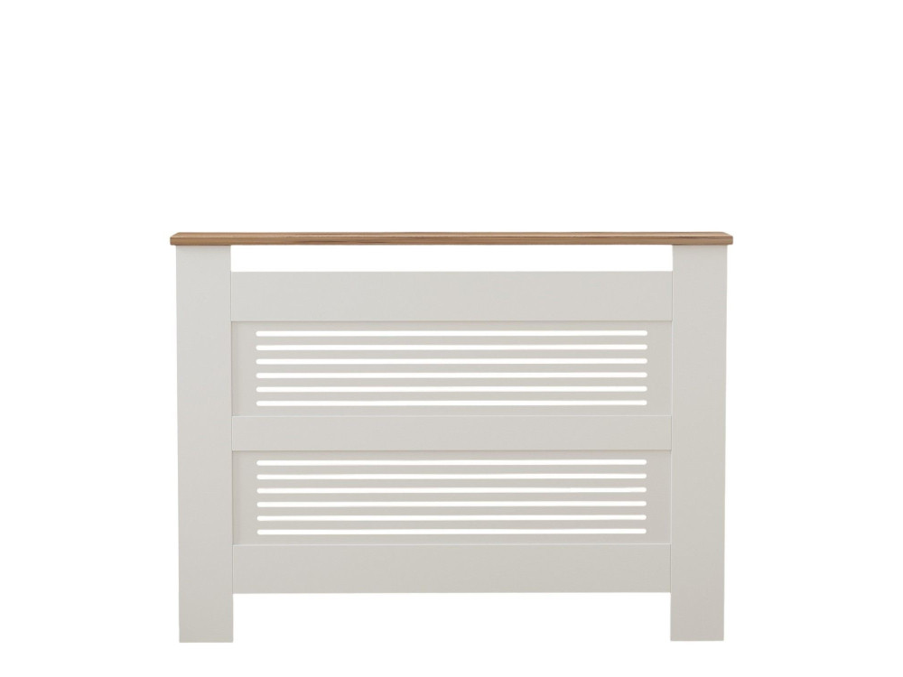 Armoire de radiateur en bois "Termora" 112 x 19 x 82 cm - Pin atlantique