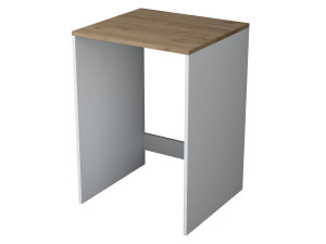 Meuble pour machine à laver en bois "Dido" - 65 x 60 x 91 cm - Blanc