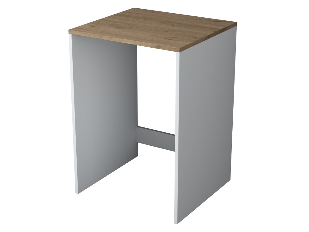 Meuble pour machine à laver en bois "Dido" - 65 x 60 x 91 cm - Blanc