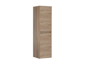 Armoire de Salle de Bain "Side 40" - 40 x 27 x 138 cm - Oak
