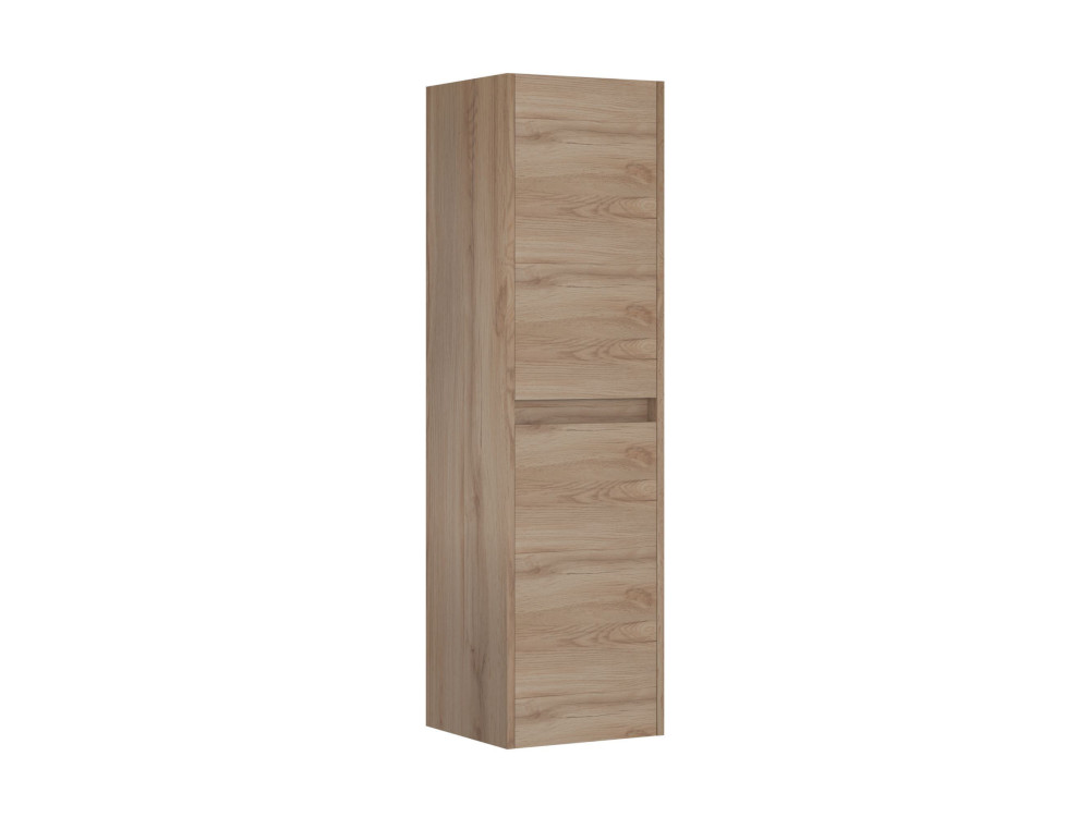 Armoire de Salle de Bain "Side 40" - 40 x 27 x 138 cm - Oak