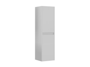 Armoire de Salle de Bain "Side 40" - 40 x 27 x 138 cm - Matte White