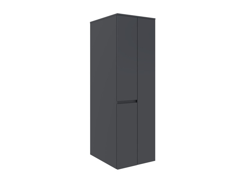 Armoire de Salle de Bain "Solis 60" -  cm - Matte Anthracite