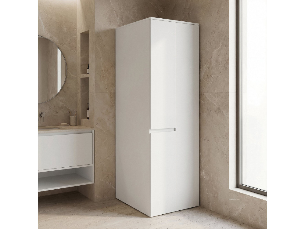 Armoire de Salle de Bain "Solis 60" -  cm - Matte White