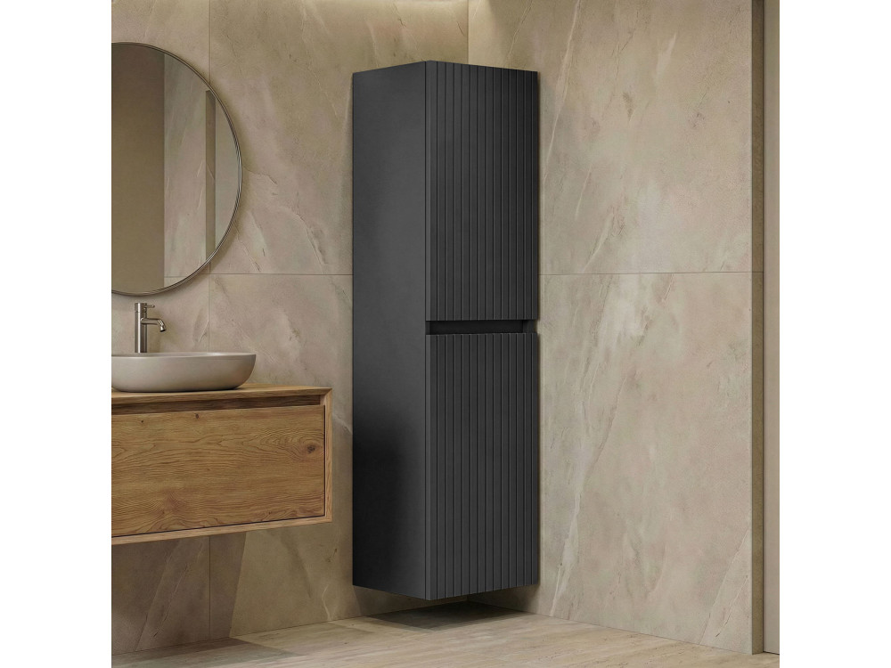 Armoire de Salle de Bain "Tivoli 40" -  cm - Matte Anthracite