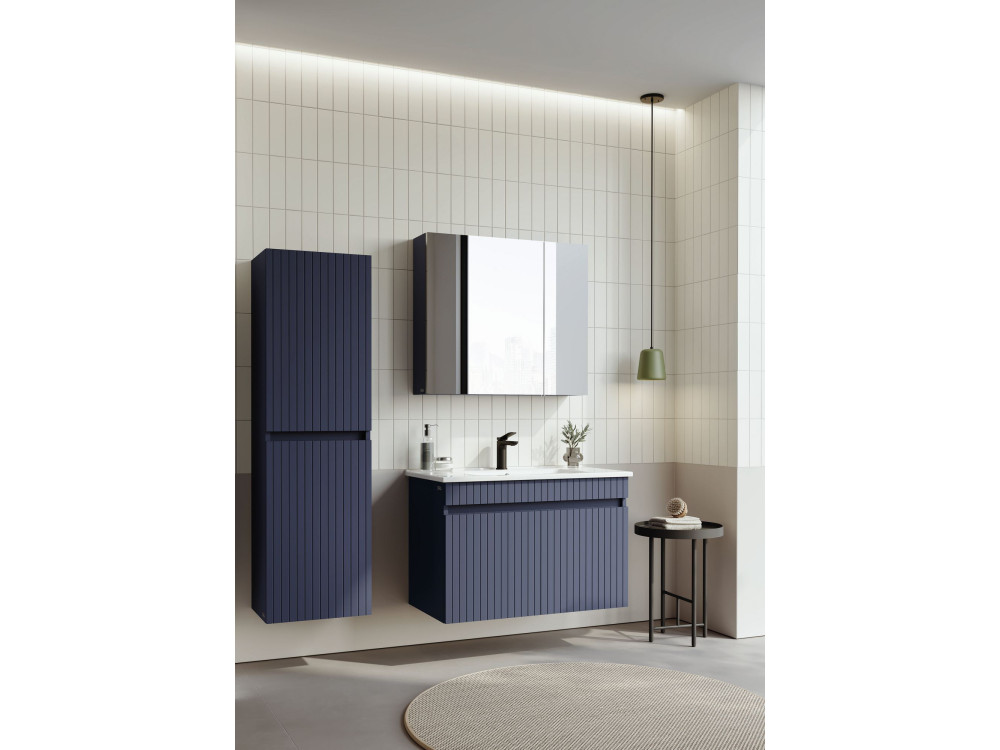Armoire de Salle de Bain "Tivoli 40" -  cm - Matte Navy Blue