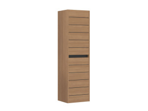 Armoire de Salle de Bain "Ricato 40" - 42 x 27 x 138 cm - Walnut