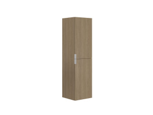 Armoire de Salle de Bain "Purus Desna 40" - 40 x 32 x 138 cm - Sonomo Oak