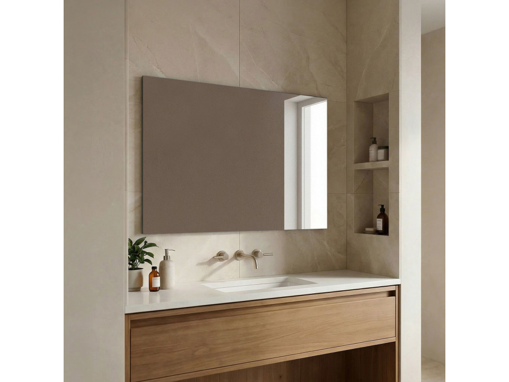 Miroir Décoratif en Bois "Purus 100" - 100 x 2 x 64 cm - Transparent
