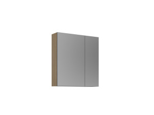 Meuble Salle de Bain avec Miroir "Purus Desna 60" - 60 x 16 x 66 cm - Sonomo Oak
