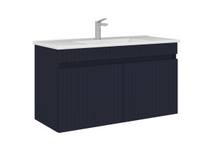 Meuble Vasque "Tivoli 100" - 100 x 45 x 57 cm - Matte Navy Blue