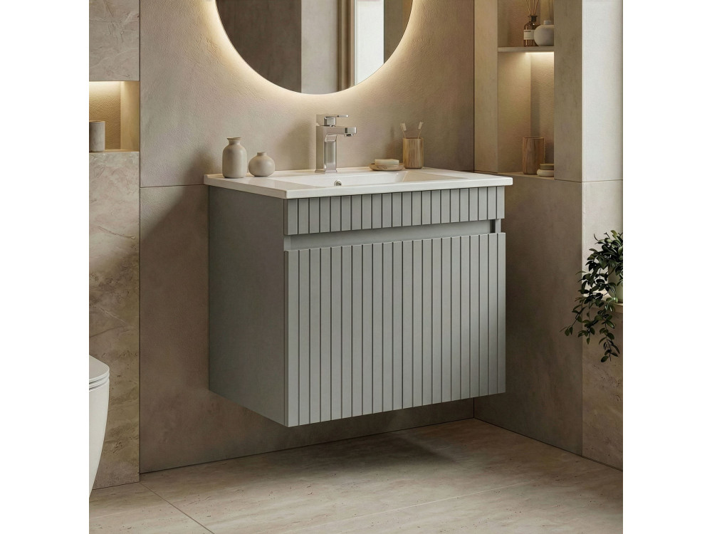 Meuble Vasque "Tivoli 65" - 65 x 45 x 57 cm - Matte Cashmere