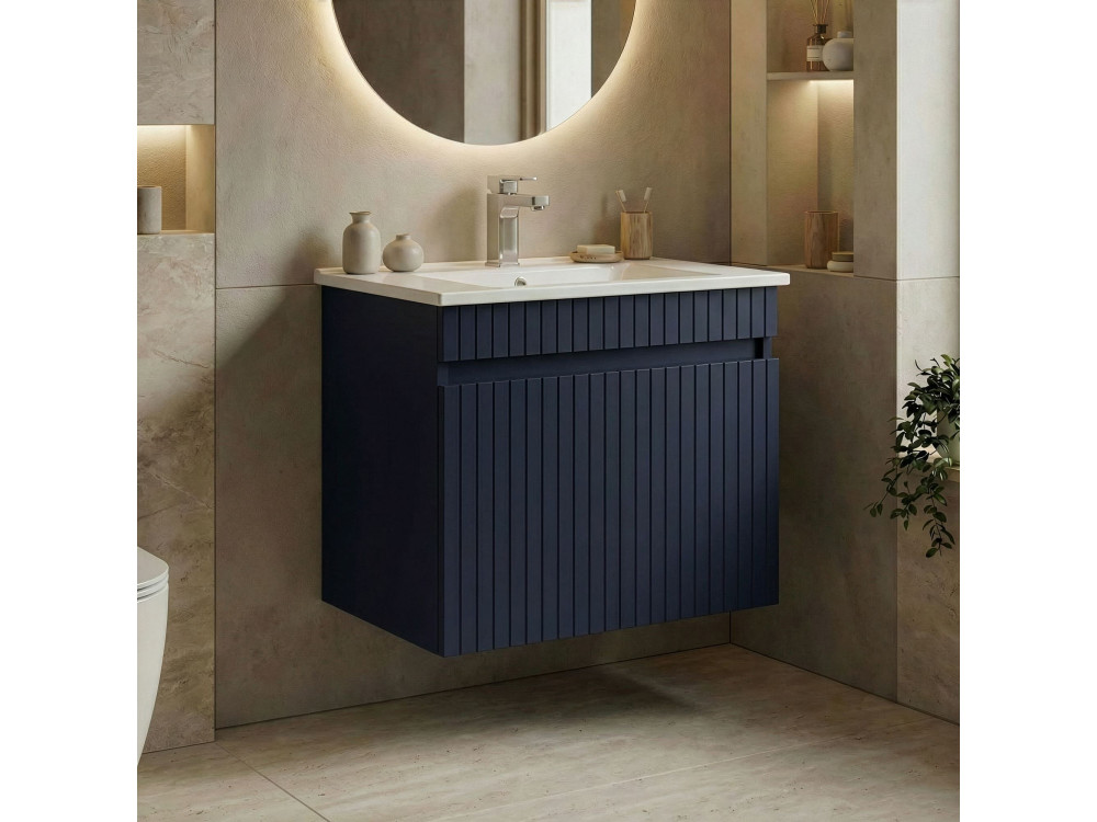 Meuble Vasque "Tivoli 65" - 65 x 45 x 57 cm - Matte Navy Blue