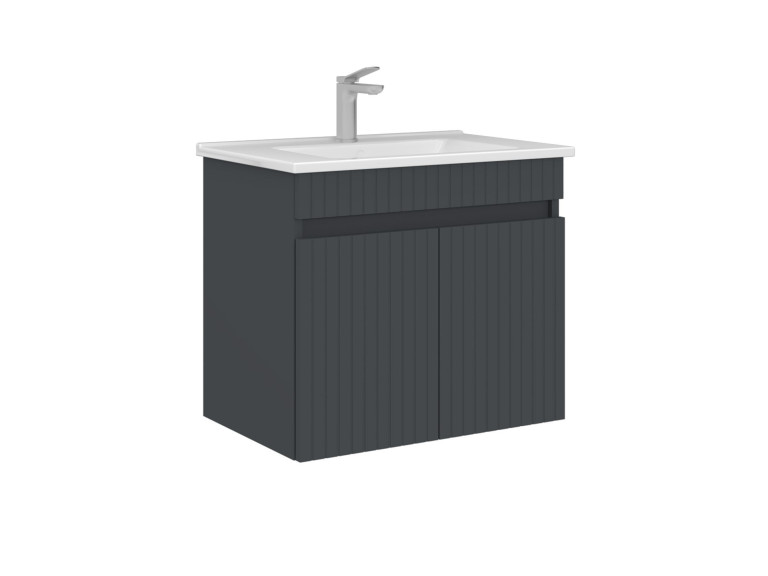 Meuble Vasque "Tivoli 65" - 65 x 45 x 57 cm - Matte Anthracite