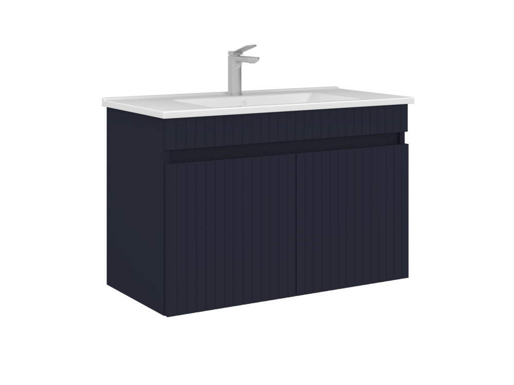 Meuble Vasque "Tivoli 85" - 85 x 45 x 57 cm - Matte Navy Blue