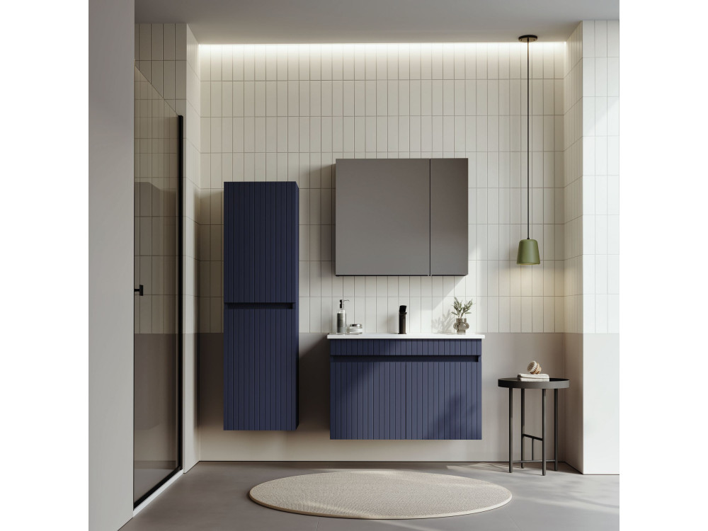 Meuble Vasque "Tivoli 85" - 85 x 45 x 57 cm - Matte Navy Blue