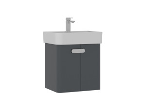 Meuble Vasque "Orbit 55" - 55 x 38 x 62 cm - Anthracite