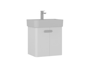 Meuble Vasque "Orbit 55" - 55 x 38 x 62 cm - White