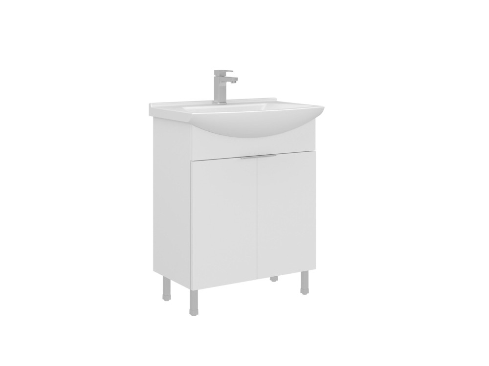 Meuble Vasque "Purus 65" - 65 x 50 x 83 cm - White