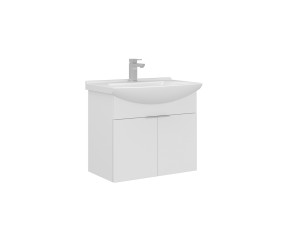Meuble Vasque "Purus 65" - 65 x 50 x 58 cm - White
