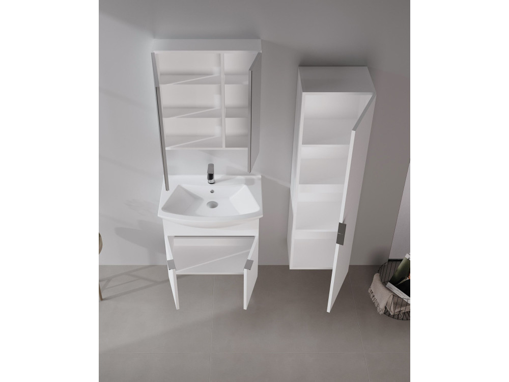 Meuble Vasque "Purus 65" - 65 x 50 x 58 cm - White
