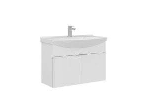 Meuble Vasque "Purus 80" - 80 x 50 x 58 cm - White