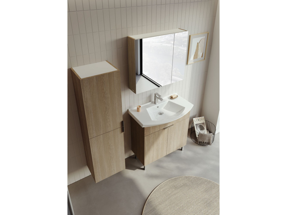Meuble Vasque "Purus 80" - 80 x 50 x 83 cm - Sonomo Oak