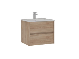 Meuble Vasque "Side 65 v2" - 65 x 45 x 52 cm - Oak