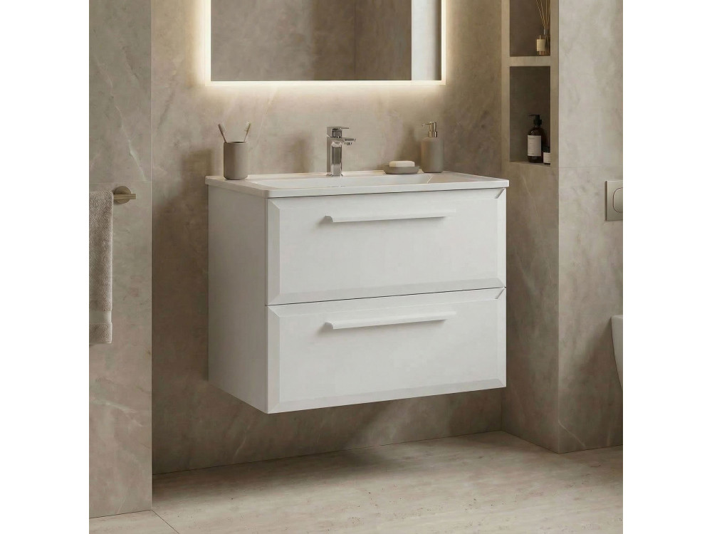 Meuble Vasque "Nuvola 65 v2" - 65 x 50 x 62 cm - White