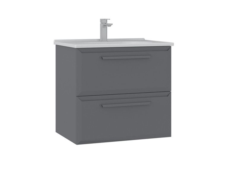 Meuble Vasque "Nuvola 65 v2" - 65 x 50 x 62 cm - Grey