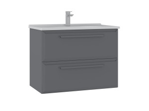 Meuble Vasque "Nuvola 80 v2" - 80 x 50 x 62 cm - Grey
