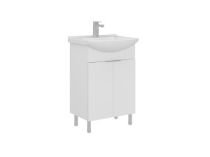 Meuble Vasque "Purus 55" - 55 x 50 x 83 cm - White