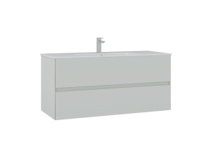 Meuble Vasque "Nest 121 v2" - 121 x 51 x 55 cm - Matte Cashmere