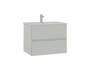 Meuble Vasque "Nest 71 v2" - 71 x 51 x 55 cm - Matte Cashmere