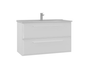 Meuble Vasque "Nuvola 100 v2" - 100 x 50 x 62 cm - White