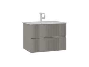 Meuble Vasque "Moonlight 70 v2" - 71 x 51 x 51 cm - Matte Mink