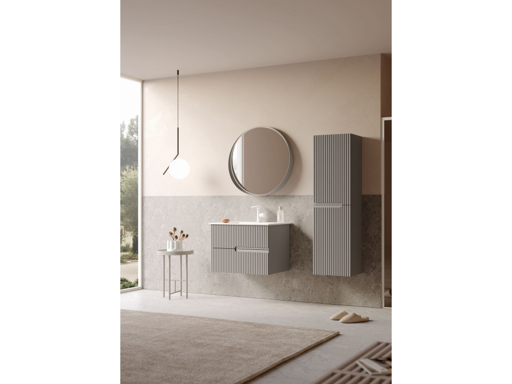 Meuble Vasque "Moonlight 70 v2" - 71 x 51 x 51 cm - Matte Mink