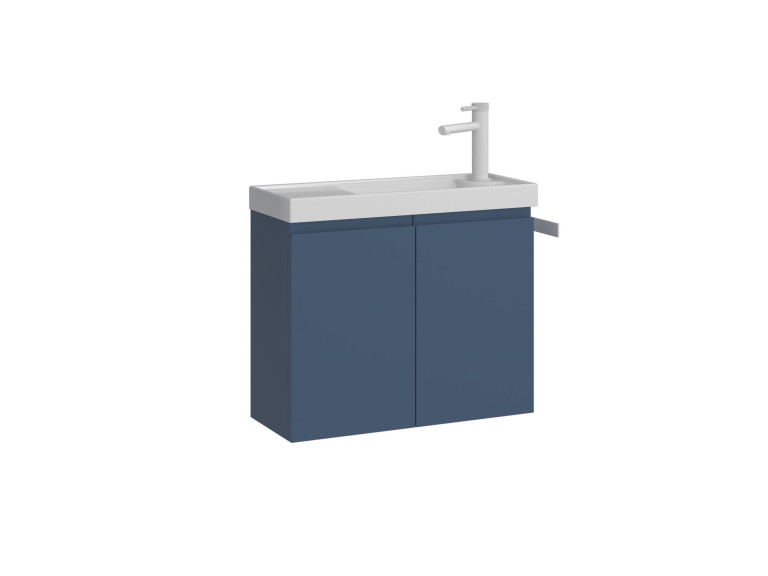 Meuble Vasque "Ferla 60" - 60 x 22 x 50 cm - Petrol Blue