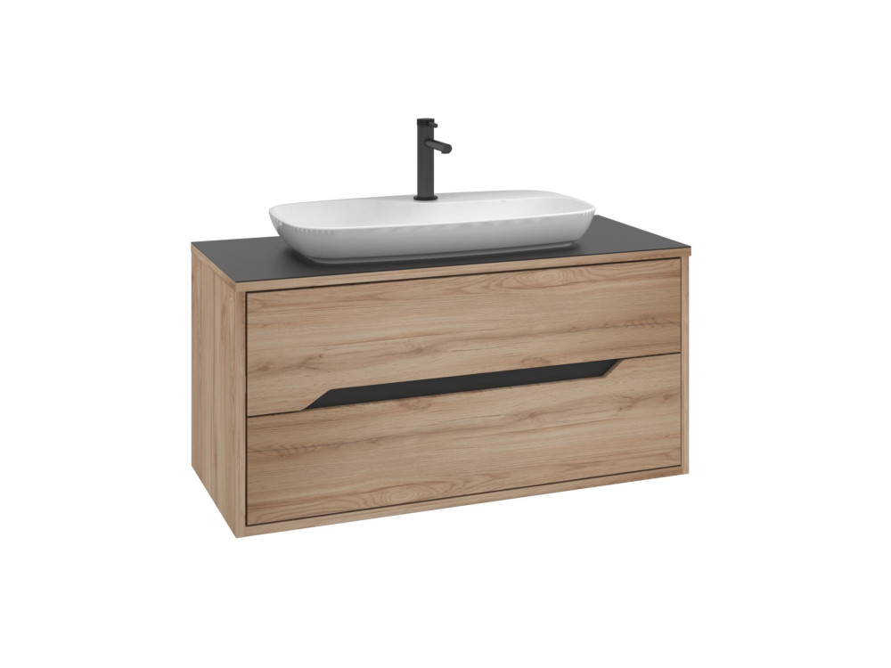 Meuble Vasque "Galia 100 v2" -  cm - Oak