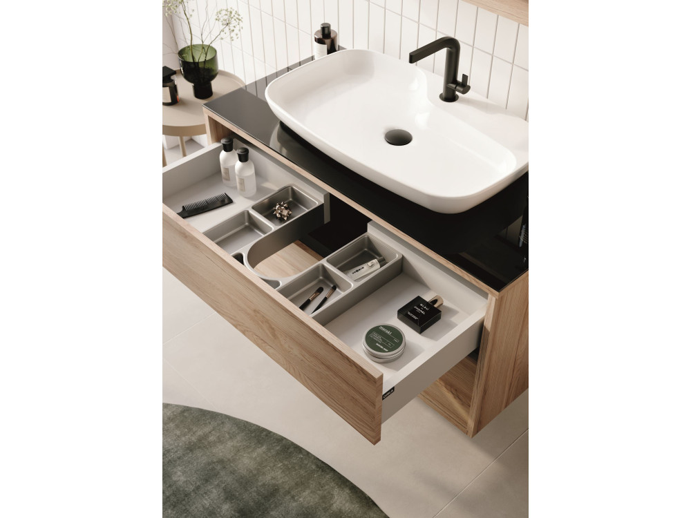 Meuble Vasque "Galia 100 v2" -  cm - Oak