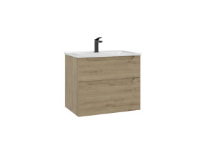 Meuble Vasque "Messina 65 v2" - 65 x 45 x 55 cm - Oak