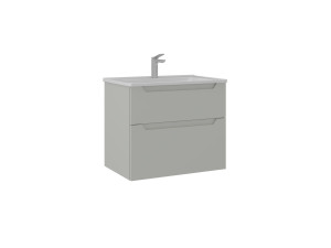 Meuble Vasque "Messina 65 v2" - 65 x 45 x 55 cm - Matte Cashmere
