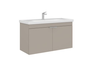 Meuble Vasque "Desna 100" - 100 x 45 x 58 cm - Sand